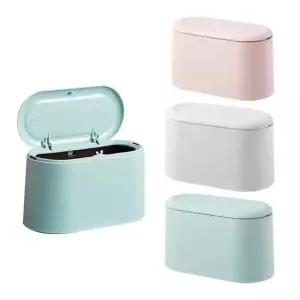 원터치 미니 쓰레기통 휴지통 LUAZ-HZ1 (화이트)