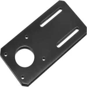 MECCANIXITY 모터 브래킷 장착 홀더 100x50mm 블랙 NEMA 17 스테퍼 모터용