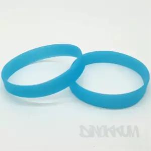 디노꿈 실리콘 야광팔찌 블루 손목고무밴드 손목밴드 실리콘팔찌