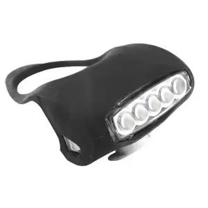 코아브 LED 실리콘 후미등 블랙 N-6175