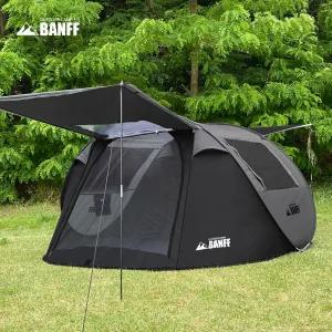 밴프 원터치 텐트 캐머런 캠핑 그늘 여행 쉘터 4-5인