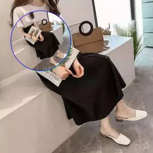 쌍문상회 반팔 롱치마 상하세트 데일리 투피스 활용도높은