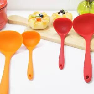 실리콘 국자 소 1P 이유식 국물 가정용 요리 작은국자 주방조리도구