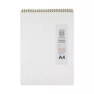 옥스포드 5000 밀크 PP 상철스프링 A4 무지 DJ103A4 노트/297x225mm 80매