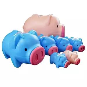 복돼지 저금통 돈통 동전 지폐 보관함 금고 대2호 1P 집들이 팬시