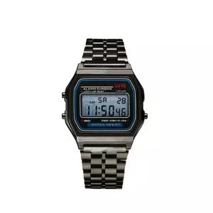 전자 손목시계 알람 스톱워치 디지털 사각 시계