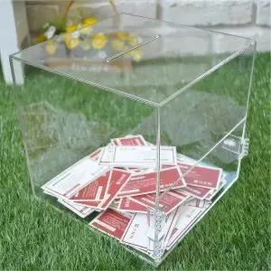 아크릴 투명 모금함 투표함 응모함 건의함 뽑기함 추첨박스 추첨함