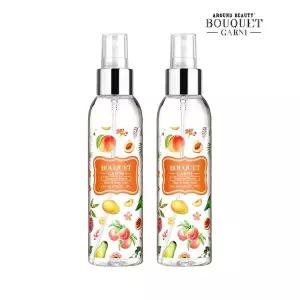 [부케가르니] 헤어 앤 바디미스트 트로피컬피치향 145ml x2개