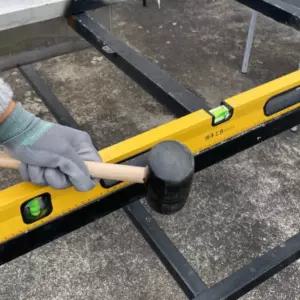 자석 알루미늄 수평자 80cm 미니계 계수평대 수평계 측정기 공구 기기 맞추기