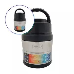 쌍문상회 에코첼 스텐 보온 도시락통 2.5L 1P 1587 O 죽통