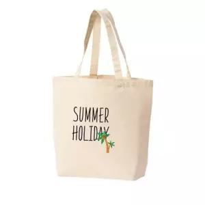 에코백 썸머 할리데이 여름 휴가 피서 여행 야자수 토트백