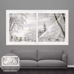 투명비닐커튼 방풍비닐 창문용 특대형(300x165cm)/창문바람막이커튼