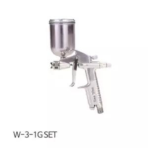 중력식스프레이건 대원금속- 에어 스프레이건세트/W-3SET 1G/0.5/(SET)