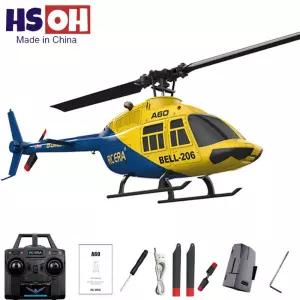 A60 RC 비행기 헬리콥터 2.4G 1 42 4륜 구동 모델 6축 자이로 원키 이륙/착륙 장난감