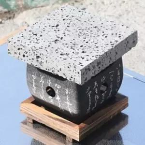 혼밥족 석판 미니그릴 가정용불판 고기돌판 B세트 cm 15cmX15