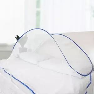 (단일옵션 TS12445999)헬프그린 얼굴모기장 원터치 페이스 방충망 아기 캠핑 소형 폴딩모기장