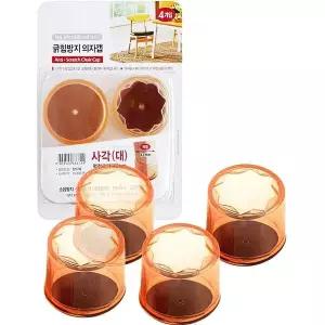 [에이치플러스몰]데코캡 의자 양말 가구 소음방지 마루긁힘 발캡 발커버 4P 발받침