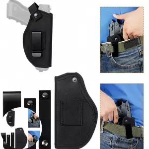 벨트 권총지갑 전술 총 홀스터 은폐 캐리 금속 클립