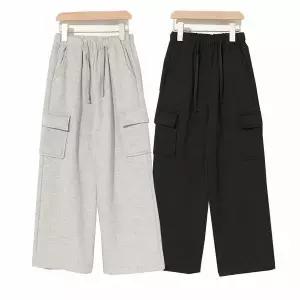 [보리보리/모데쯔]주니어 봄 가을 건빵 일자 통바지 등교 10대 초등학생