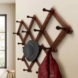 자바라 옷걸이 원목옷걸이 실내옷걸이 확장형옷걸이