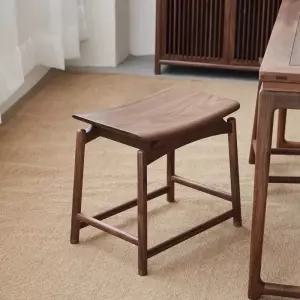 등받이없는 식탁의자 원목 보조 벤치형 나무의자 현관 라탄