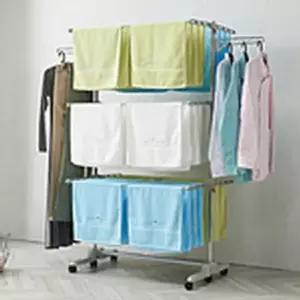 이동 간편 보관 6단 특대형 다용도 빨래 건조대 실내 용품