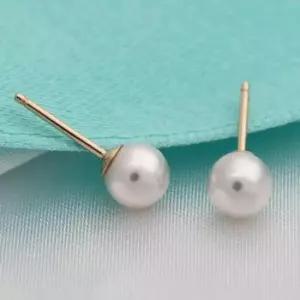 귀걸이선물 골드 GOLD 볼귀걸이 진주 기본 화 14K 5mm