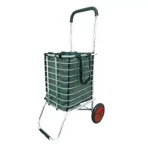 ( )시장 장바구니 알루미늄 구루마 핸드 카트 캐리어 이사 짐 물건 옮기기 탈부착식 캠핑 박스