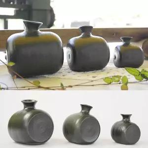 똥장군 옹기화초병 대 인테리어화병 장식 꽃병도자기 전통 소품