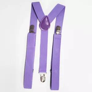 촬영용 유니크 패션멜빵 보라 대형 남자멜빵