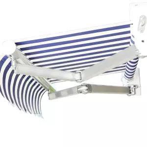 자동어닝 접이식 어닝 카페 설치 4x3.5m 고정식어닝