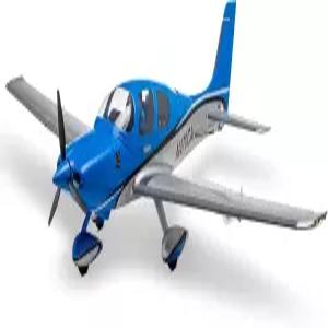 AS3X 및 세이프 셀렉트 EFLU15950 RC 스포츠 비행기가 장착된 E-flite UMX Circrus SR22T BNF 베이직