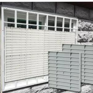 창문 햇빛 가리개 폴리프로필렌 사생활 통풍 방범창 블라인드 아파트 비바람 바람 주택