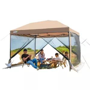 원터치 쉘터 파라솔 돔 타프스크린 대형 타프쉘 그늘막 타프 텐트 캠핑 모기장