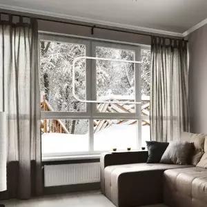 ( )지퍼형 EVA 투명방풍막 소 창문 바람막이 방풍비닐