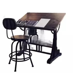 도면판 책상 각도조절 제도 데스크