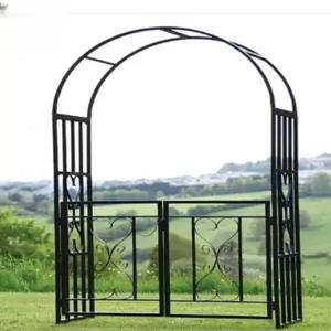 장미 아치 터널 꾸미기 대문 정원 입구 펜스 마당