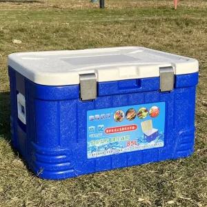 대형 110리터 낚시아이스박스 차량 접이식 횟집 보냉 하드