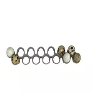 SplashNColor 메티쿱스 20구 부화기 호환 메추리알 트레이 - 코투르닉스 랙 소형 알 내구성 있는 회전