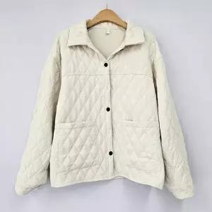 아이우먼 퓨어덤블누빔점퍼자켓 IRT002M412 빅사이즈 (28461591A)