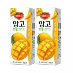 델몬트 망고 드링크 190mlx32팩