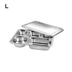 5구 식판5구 덮개 뚜껑 스텐식기 깊은 그릇
