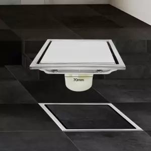 [제이프로젝]HLBATH 유가 스텐레스 타일삽입육가 65mm하수도뚜껑SJ 스텐유가 스텐레스유가 하수도뚜껑 타일