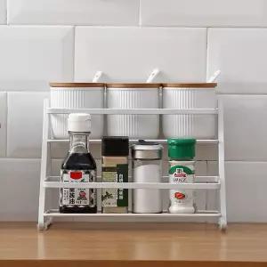 화이트 모던 양념통선반병선 통선 주방싱크대선 정리용품 수납 통정리 정리대 정리선 메탈선