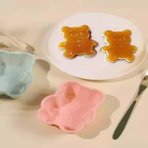Haeif 푸딩몰드 소라빵틀 쉬폰틀 푸딩틀 베이킹용 곰