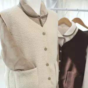 성인수면조끼 히트 후리스 뽀글이 조끼 퍼 베스트 DrQ8+4tZm