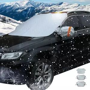 키밍 차량용 앞유리용 사계절 자석 성에방지 커버에 유리용 자동차상에 상에 방수 방진 햇빛가리개 용품 덮