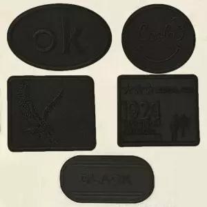 [베스트TOP100]옷 접착식 와펜 자수 열접착식 패치 옷패치 5종 세트