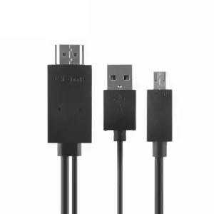 [베스트TOP100]스마트폰 케이블 (갤럭시S5 갤노트3용) 블랙1.8m