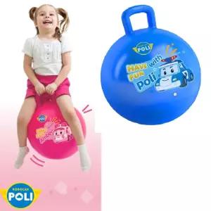 어린이실내운동 로보카폴리 엠버 통통점핑볼 대근육발달 통통말 키즈짐볼 점핑블럭 점프말 추천